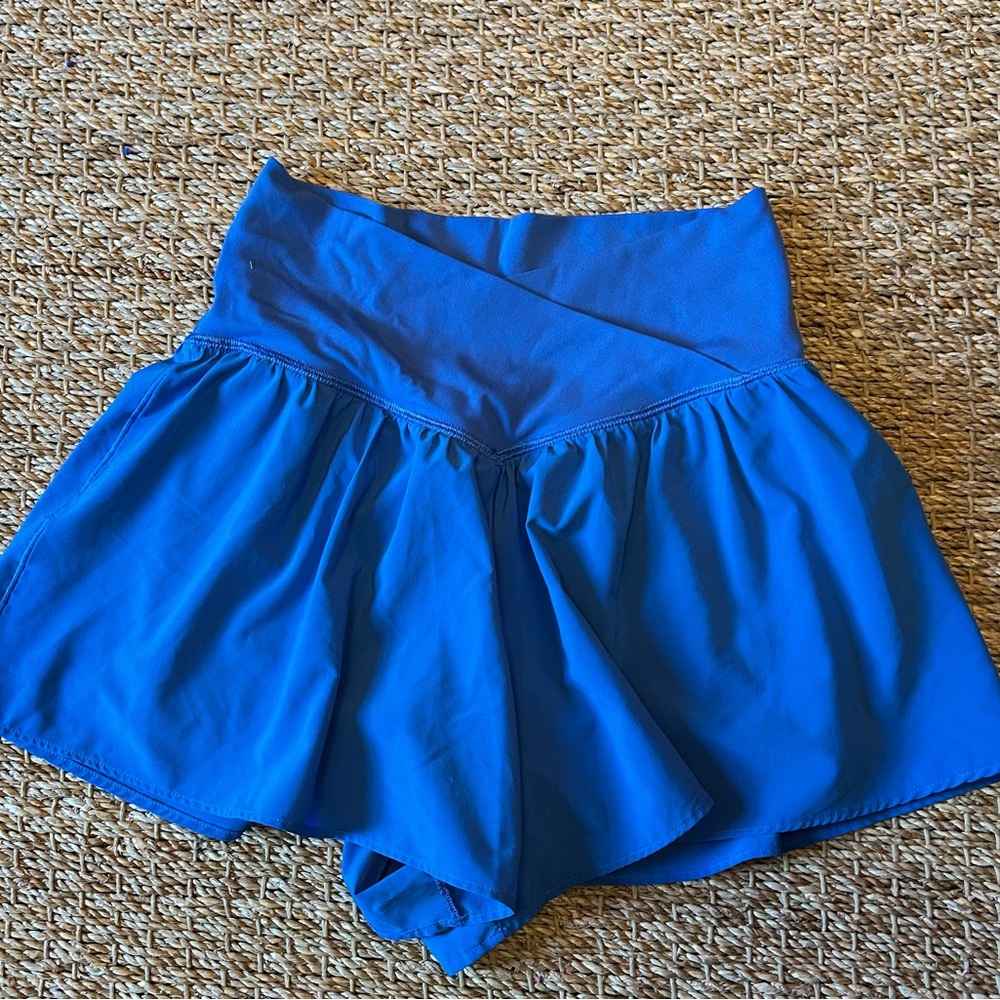 OFFLINE by Aerie Blue Tennis Shorts